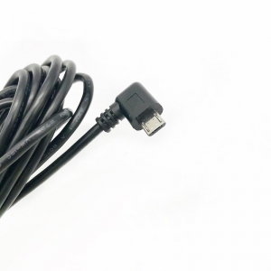 UL Approved 28AWG Right Angle Male Micro B USB cable