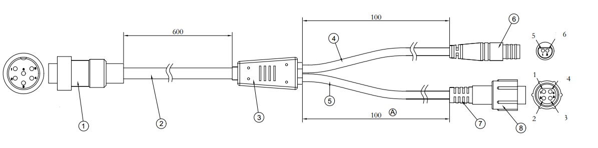 Waterproof Electrical Cable Waterproof Electrical Cable
