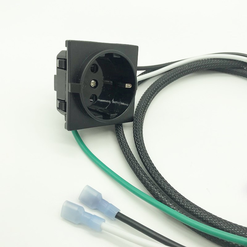 Terminal Wire Harness with EU Socket 