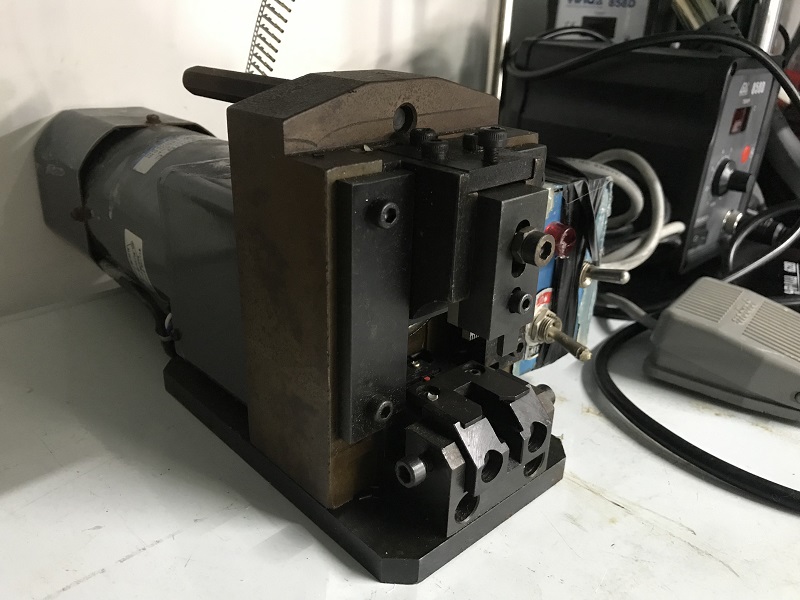 crimp ethernet connector machine