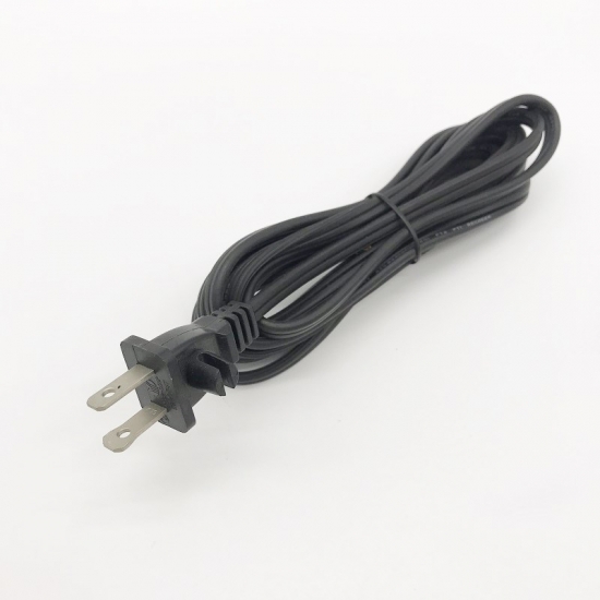 US Standard Power Cord 2 Pin Male End