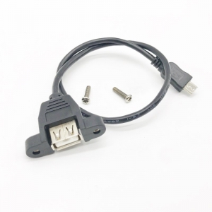 USB 2.0 Female to Micro USB Extension Cable