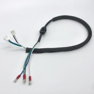 Electric Wire Harness with Connector and Terminal