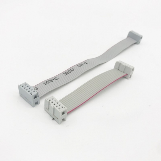 Grey IDC Connector 10 Pin Flexible Flat Cable