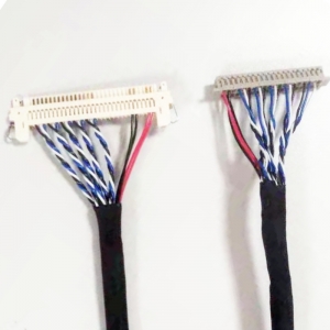 Customed lvds cable 30pin to dupont 40pin Extension Lvds Cable