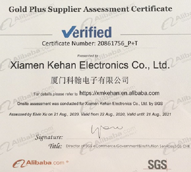 We are become wire harness and cable assembly Gold Plus Supplier on alibaba.com
