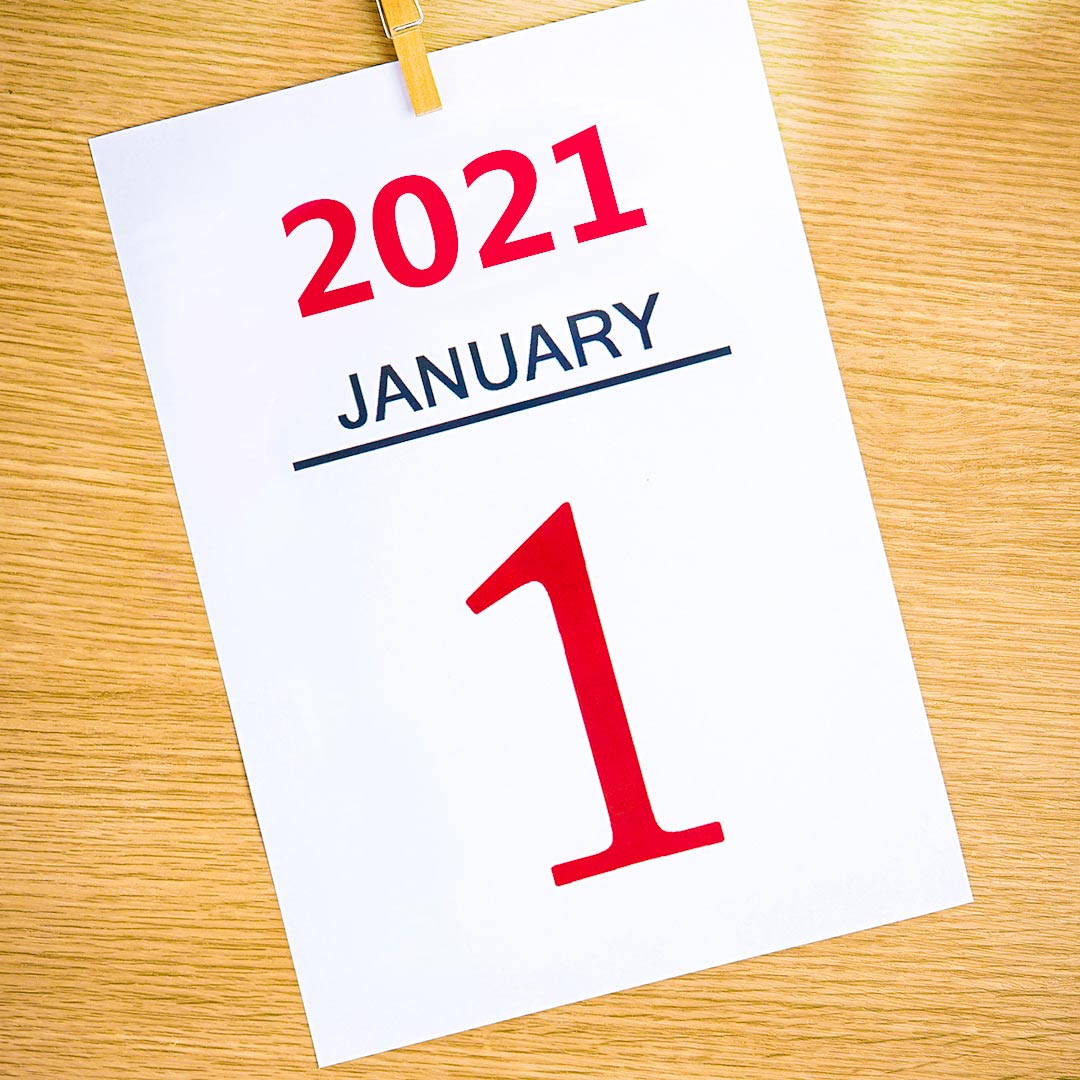 Hello first day of 2021